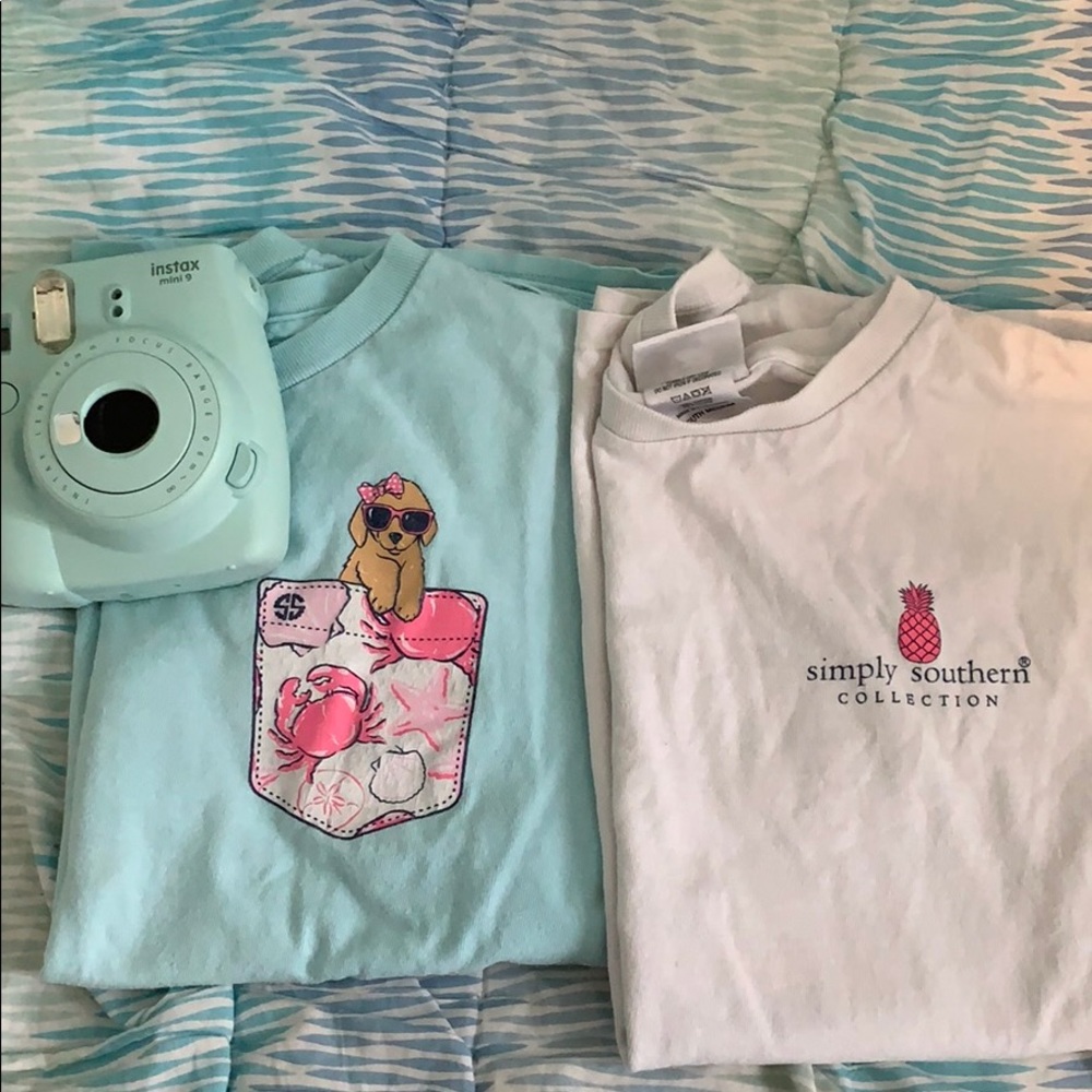 pack of 2 kids simply southern shirts 💕